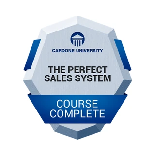Grant Cardone The Perfect Sales System badge
