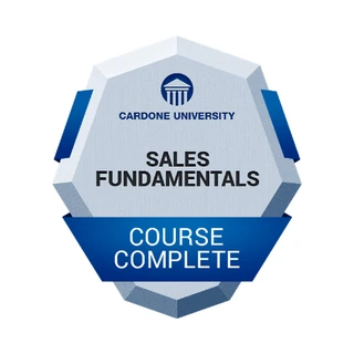 Grant Cardone Sales Fundamentals badge