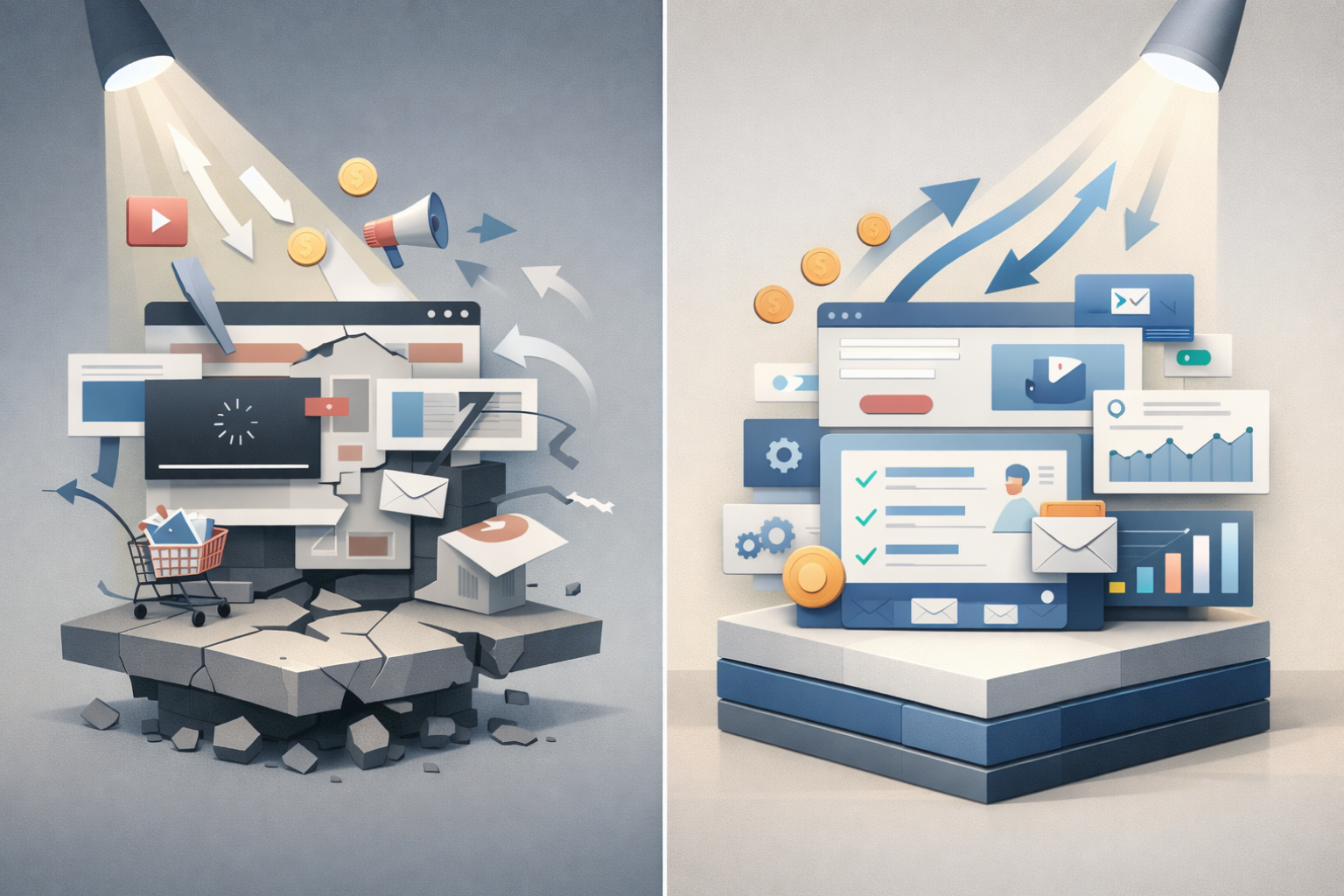 Ads Vs Strong Foundation